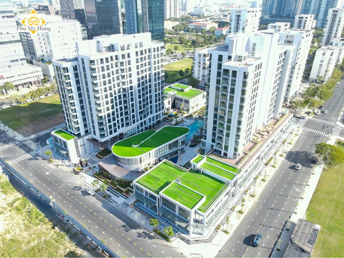 Tiến độ xây dựng dự án căn hộ Cardinal Court tại Phú Mỹ Hưng (1/2023)